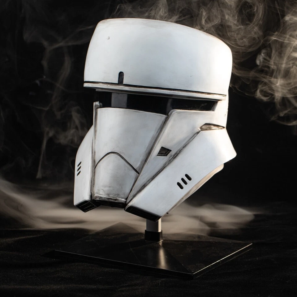 Star Wars Rogue One Imperial Tank Trooper Casco Cosplay Accesorios 1:1 Resina Réplica Foto 2 de 4