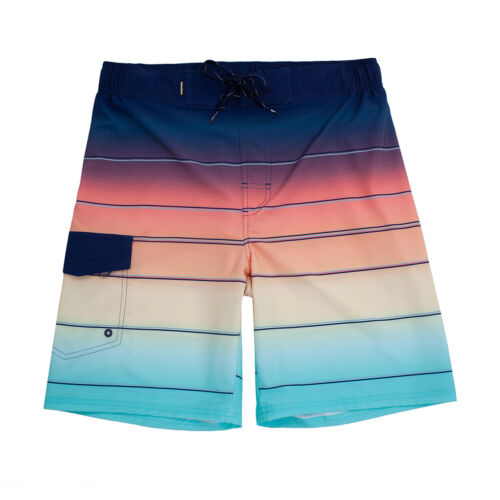 Rokka&Rolla Men's Stretch Swim Trunks Board Shorts Quick Dry Beach Swimwear - Picture 33 of 72