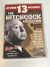 The Hitchcock Collection - Over 13 Hours - 9 Movies - 3 DVDs