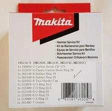 OEM Genuine MAKITA Complete Service Kit 195114-9 HM1203C HM1213C HM1214C HM1205C