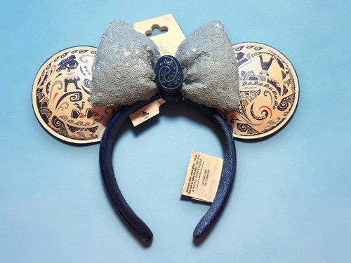 Disneyland Paris (noted On Them) Exclusive ears - MOANA blue NWT NO TARIFF
