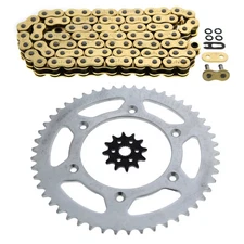 1997 Honda CR125R 125 R Gold O Ring Chain And Sprocket 12/50 116L