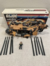 Vintage GI JOE 1986 Tomahawk In Box Hasbro Missing Instructions Lift Ticket