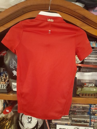 British Lions 2017 Rugby Shirt Canterbury Kids Age 10 Years Red USED ONCE - Picture 3 of 3