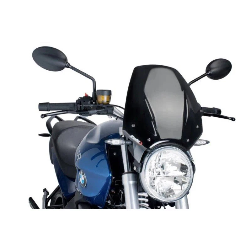 Bulle sport Puig Naked NG pour BMW R1200 R 06-10 Noir - Photo 1/1