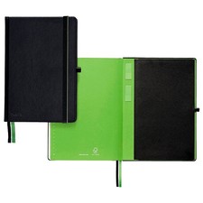 LEITZ Notizbuch Complete DIN A4 kariert, schwarz Hardcover 160 Seiten