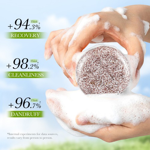 1 Pieza Champú Barra Extracto de Planta Champú Sólido Jabón Limpiador Control de Aceite 60g - Imagen 12 de 78