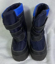 Storm Kidz blue water resistant breathable size 3 boots EUC! #1320 Outdoors Hike