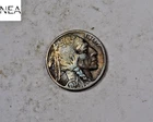 1937 Buffalo Nickel ~ Very Fine VF Rainbow Toned ~ ZB121