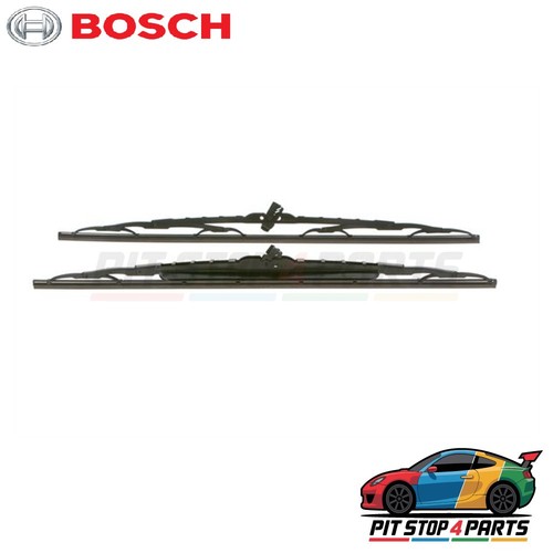 Bosch 575S Wiper Blades Set Front Automotive Part Fits Aixam 500 2003-2005 - Picture 2 of 3