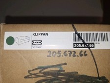 Ikea KLIPPAN Bezug für 2er-Sofa, Vissle grün205.672.66