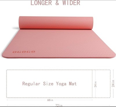 OGOGO Yoga Mat Double-Sided Non Slip,Eco Friendly Exercise Yoga Mat