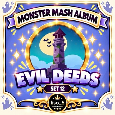 CABIN IN THE WOODS | DRACULA S CASTLE & more  | SET 12 | MONOPOLY | GO |