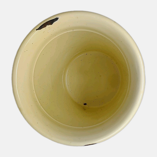 Emaillegeschirr gesprenkelter Emaille Papierkorb Metall Mülleimer Abfalleimer & Becher Tasse - Bild 10 von 24