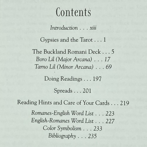 Das Roma-Tarot: Zigeunerbuch der Weisheit - Raymond Buckland (Llewellyn, 2001) 1. - Bild 6 von 12