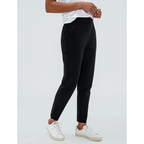 Ministry Of Supply Kinetic Überziehhose hoher Bund entspannte Passform schwarz Größe 8 - Bild 2 von 12
