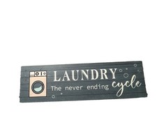 Laundry Room Decorative Signs Vintage Style Home D cor