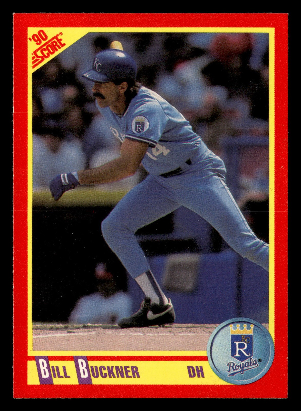 Bill Buckner 1990 Score #396 Kansas City Royals BASEBALL *111