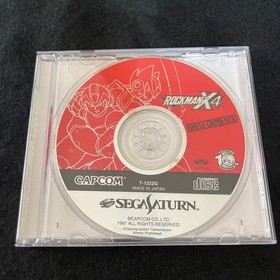 Used Capcom Sega Saturn Rockman X4 Japan Game No Cover 1997 Tested Working 