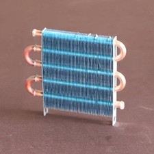 Aluminum-Cu Fin-Tube Heat Exchanger Air/Water-cooled Condenser CP1x5x92