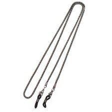 70cm/27inches Black Non-slip Metal Glasses Chain Sunglasses Lanyard Mask Chain