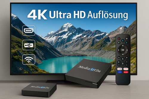 Ukrainische Russische Internet IPTV Box IP-Box 4K HD Android öffentliche Sender - Bild 6 von 10
