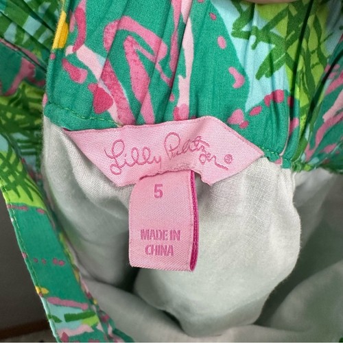 Lilly Pulitzer Girls Floral Skirt Size 5 - Picture 4 of 5