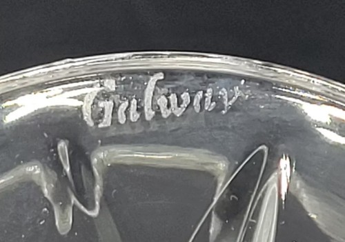 Vintage Galway Irish Crystal 4 Longford White Wine Goblets with Original Box NOS - Bild 5 von 6