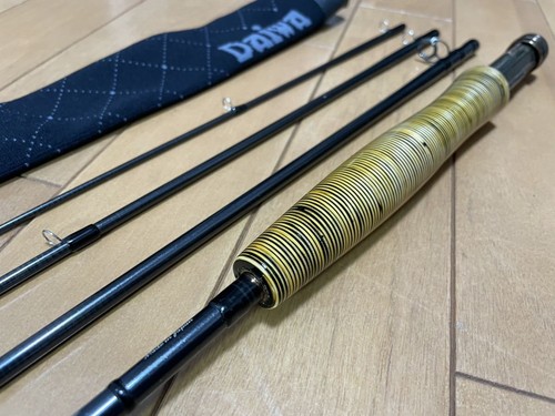 Caña con mosca Daiwa Altomore Traveler F865-4 #5 8 pies 6 pulgadas 4 piezas pesca con mosca - Imagen 4 de 9