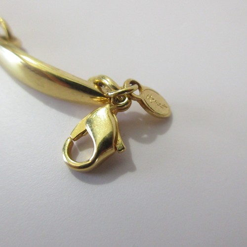 Vintage Monet Enamel Link Bracelet Black White Simulated Stones Gold Tone 7" - Picture 6 of 11