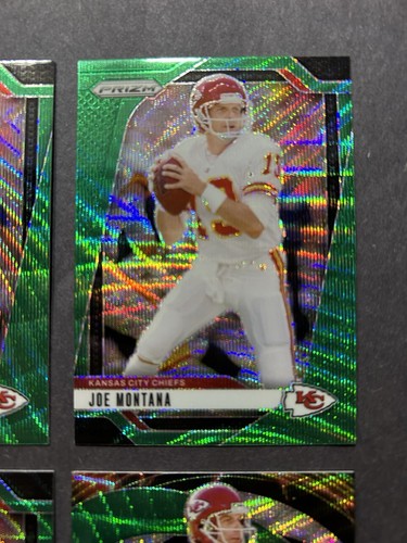 π₯2024 Joe Montana 4 Card Lot- Green Wave Lotπ₯π₯π₯ - Picture 5 of 6