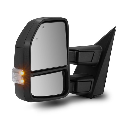 For 2021-2023 Ford F150 Power Heated Pair Towing Mirrors Turn Signal BSM - Foto 3 di 7