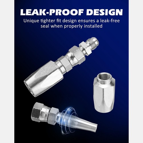 2-Teiliges Reparaturset für Hydraulikschläuche, Wiederverwendbar, Wiederver2178 - Bild 4 von 6