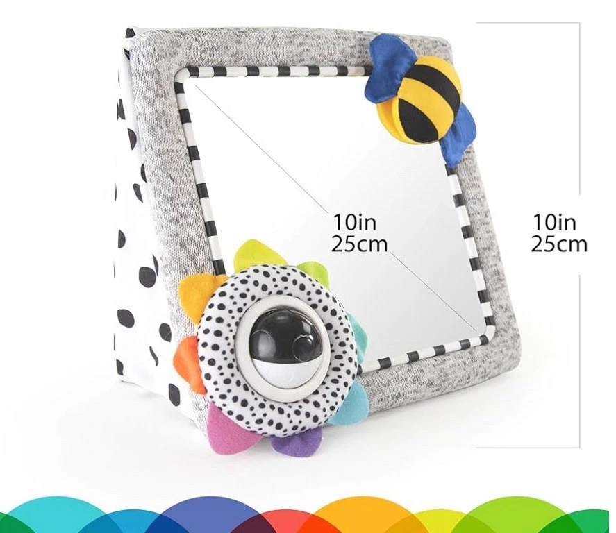 Espelho de chão Tummy Time See Me para idades 0+ meses 80928 - Imagem 3 de 4