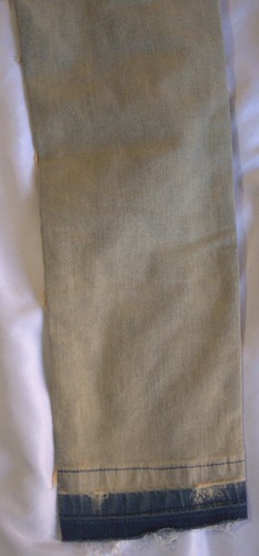 KDNK Herren Distressed Skinny Jeans Größe 32 x 32 helle Waschung Leiter geschreddert - Bild 16 von 18