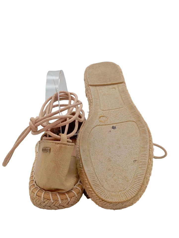 MTNG. Alpargatas Mujeres Sandalias Talla EU 37 color oro brillante - Imagen 2 de 4