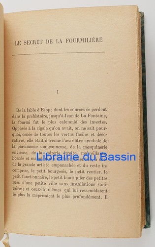 La vie des fourmis Maurice Maeterlinck 1930 - Picture 4 of 8