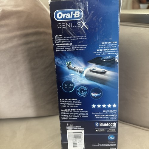 Oral-B Genius X Limited Brosse à dents rechargeable - Orchidée Violet - Photo 3/5