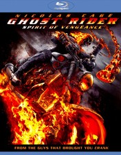 GHOST RIDER: SPIRIT OF VENGEANCE NEW BLU-RAY