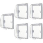  5pcs Türklingel Deckung Haushalt Türklingel Schutzhülle Türklingel