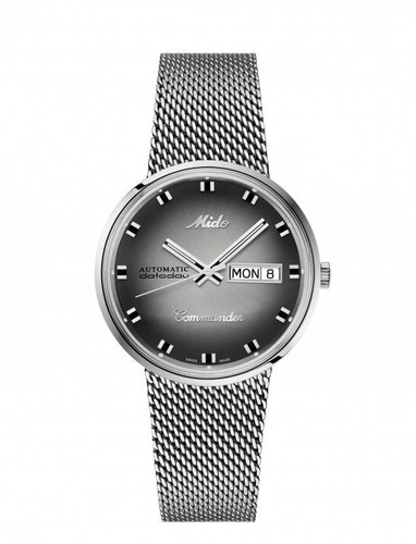 Mido Commander Shade Watch M842942711 Mesh Watch 37mm Automatic
