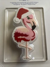 Bogg Bag Bogg Bits Holiday Flamingo- New In Package