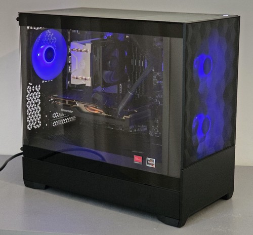 Gaming PC AMD Ryzen 7 5700x 32GB DDR4 Radeon RX 6700 XT 12GB 1TB NVMe PICe 4.0 - Picture 2 of 12