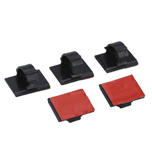 10Pcs Cable Clamp Clip Holder for Car Dash Cam Tidy Up Your Cords in Seconds - Afbeelding 10 van 20