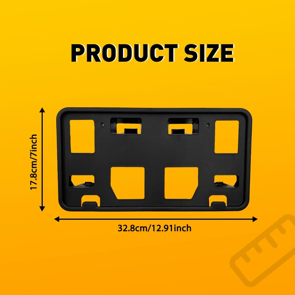 Para 2007-2014 Ford E150 E250 E350 Suporte de Placa de Licença Frontal Suporte de Montagem OEM - Imagem 4 de 4