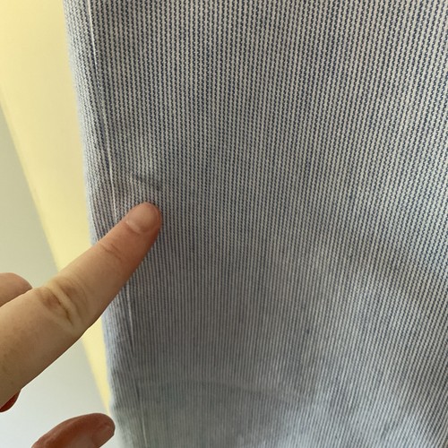 J.Crew Striped high-rise wide-leg cropped pant Blue Size 30 NWT Nautical Coastal - Picture 8 of 12