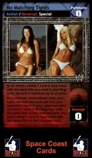 2004 Comic Images WWE Raw Deal: Divas Overload #35 No Matching Tights