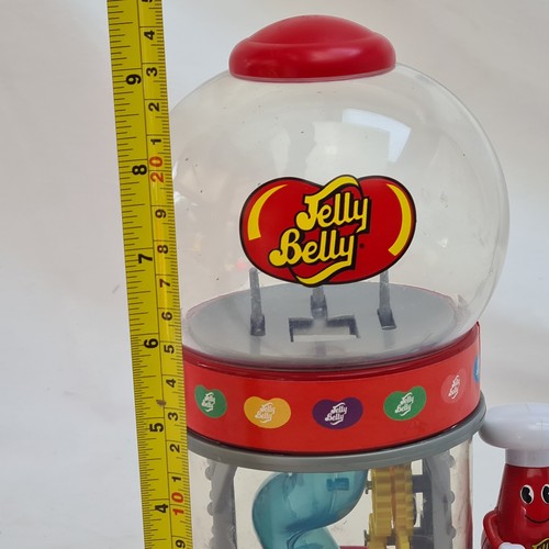 Jelly Belly Mini Bean Machine Dispenser – 2012 Retro Crank Design – 9" Tall - Picture 11 of 13