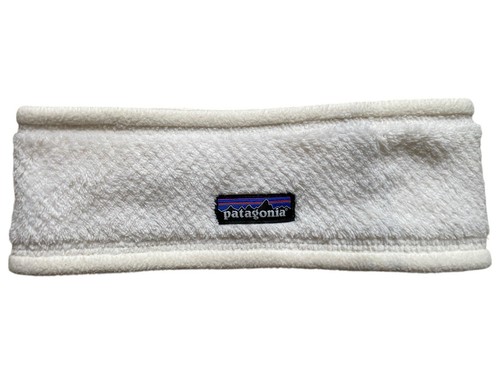 Patagonia Womens Headband Polartec One Size Off -White Winter Ear Muff Fleece