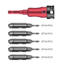 Adjustable Depth Drill Bits for Aluminum Alloy Machining and Woodworking